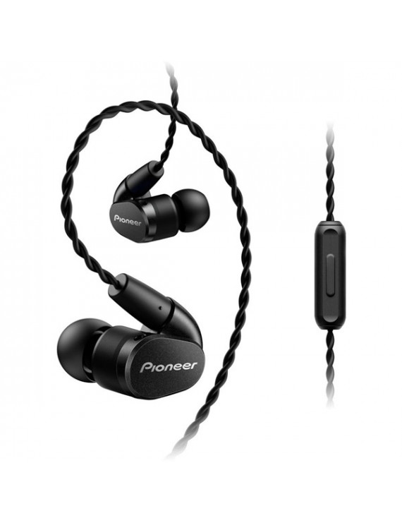 Pioneer SE-CH5T-K Hi-Res mikrofonos fekete fülhallgató