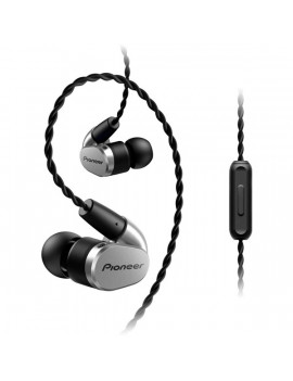 Pioneer SE-CH5T-S Hi-Res mikrofonos ezüst fülhallgató