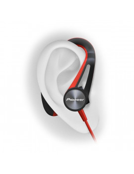 Pioneer SE-E7BT-R cseppálló Bluetooth aptX piros sport fülhallgató