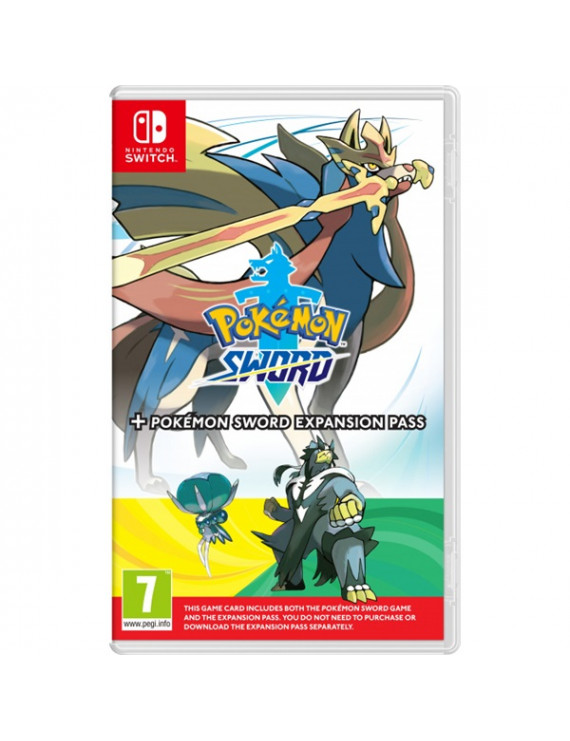 Pokémon Sword + Expansion Pass Nintendo Switch játékszoftver