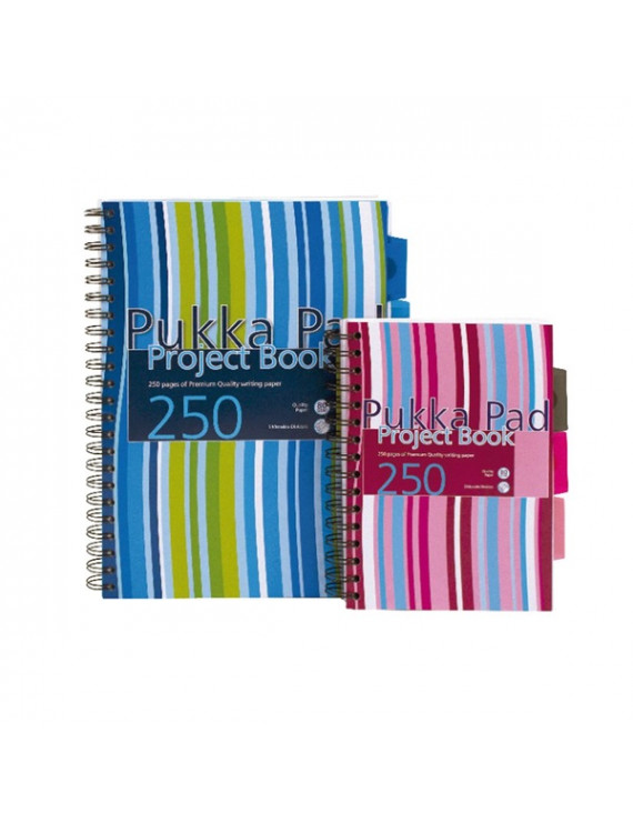 Pukka Pad Project Book A5 250 oldalas vonalas spirálfüzet
