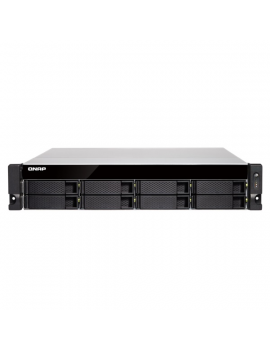 QNAP TS-877XU-RP-2600-8G 8x SSD/HDD, rackbe szerelhető, redundáns táp, NAS
