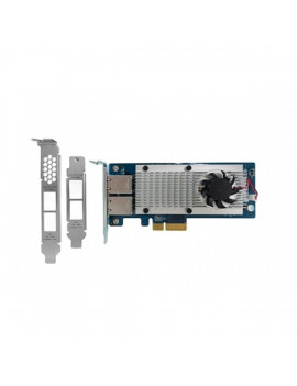 QNAP LAN-10G2T-X550 10GbE 2x R-J45 bővítő kártya, PCIe