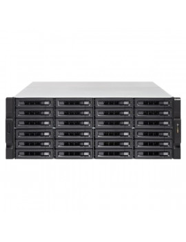 QNAP TS-2477XU-RP-2600-8G 24x SSD/HDD, rackbe szerelhető, redundáns táp, NAS