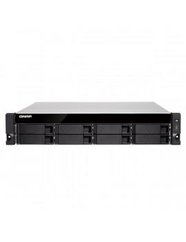 QNAP TVS-872XU-RP-I3-4G 8x SSD/HDD, rackbe szerelhető, redundáns táp, NAS