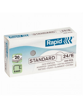 Rapid Standard 24/6 1000db/doboz fűzőkapocs