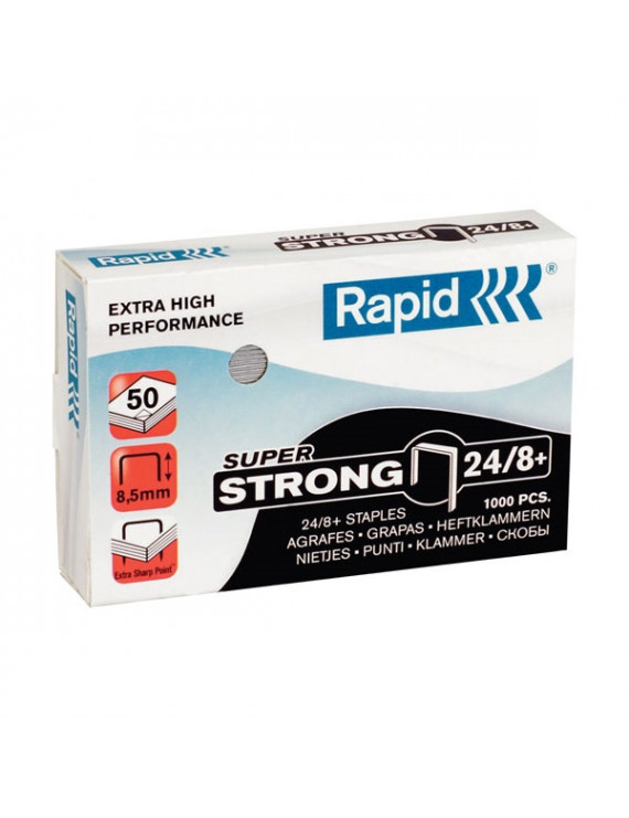 Rapid Super Strong 24/8+ 1000db/doboz fűzőkapocs