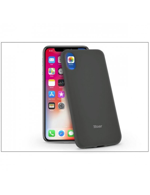 Roar KC0019 Roar All Day iPhone X/XS fekete szilikon tok