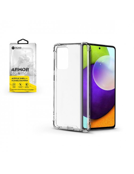 Roar KC0682 Roar Armor Samsung A52/A52 5G átlátszó ütésálló szilikon védőtok