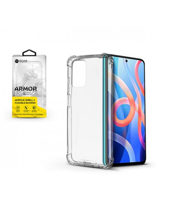 Roar KC0756 Xiaomi Redmi Note 11/Note 11S/Poco M4 Pro 4G Roar Armor Gel átlátszó ütésálló védőtok