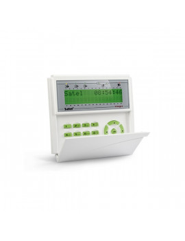 SATEL INTKLCDGR zöld világítással/fedlappal/INTEGRA LCD kezelő