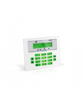 SATEL INTKLCDSGR zöld világítással/fedlap nélkül/INTEGRA LCD kezelő
