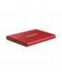 Samsung 2000GB USB 3.2 (MU-PC2T0R/WW) piros T7 külső SSD