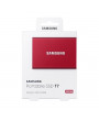 Samsung 2000GB USB 3.2 (MU-PC2T0R/WW) piros T7 külső SSD