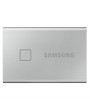 Samsung 500GB USB 3.2 (MU-PC500S/WW) ezüst ujjlenyomatolvasós T7 Touch külső SSD