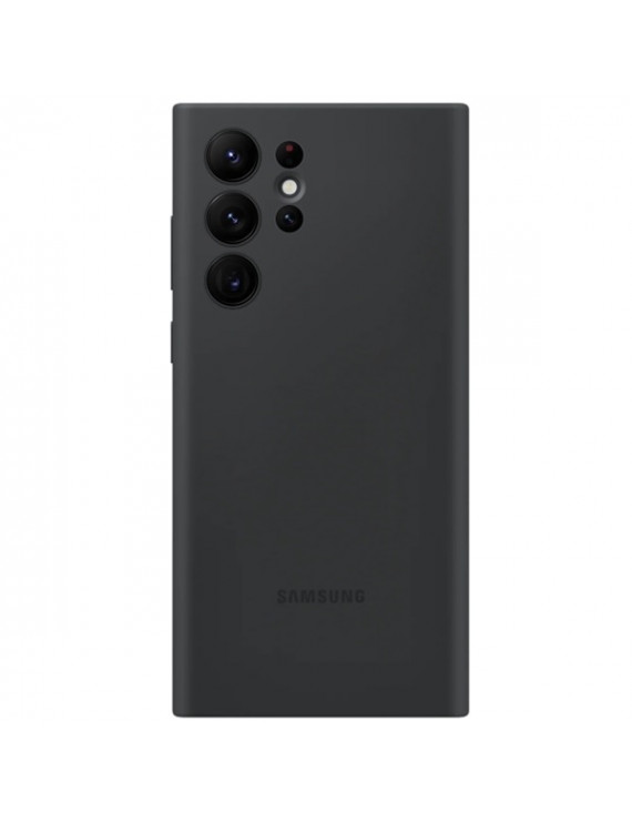 Samsung EF-PS908TBEGWW Galaxy S22 Ultra fekete szilikon védőtok