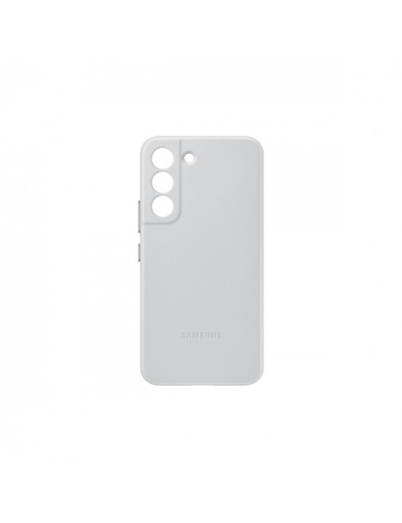 Samsung EF-VS901LJEGWW Galaxy S22 világosszürke bőr hátlap