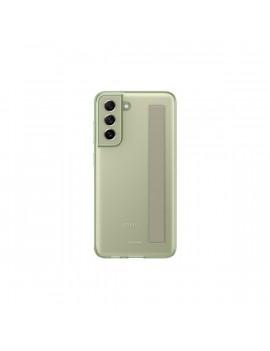Samsung EF-XG990CMEGWW Galaxy S21 FE oliva zöld védőtok szíjjal