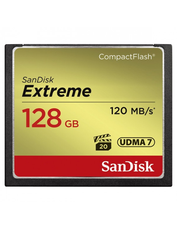 Sandisk 128GB Compact Flash Extreme memória kártya