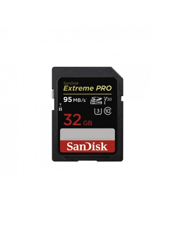 Sandisk 32GB SD (SDHC UHS-I) Extreme Pro memória kártya