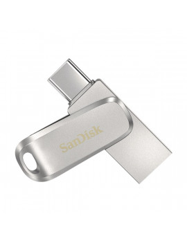 Sandisk 32GB USB3.1/Type-C Dual Drive Luxe Ezüst (186462) Flash Drive