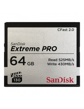 Sandisk 64GB Compact Flash 2.0 Extreme Pro memória kártya