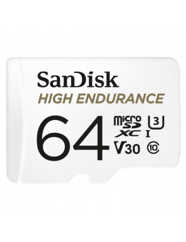 Sandisk 64GB SD micro (SDXC Class 10 UHS-I U3) High Endurance memória kártya