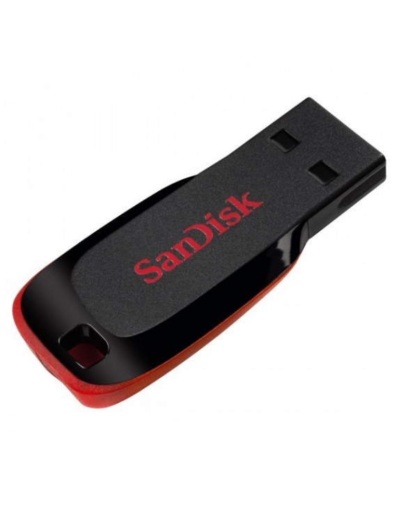 Sandisk 128GB USB2.0 Cruzer Blade Fekete-Piros (124043) Flash Drive