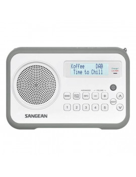 Sangean DPR-67 W/G DAB+/FM-RDS fehér-szürke digitális rádióvevő