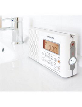Sangean H-201 AM/FM vízálló fürdőszobai rádió