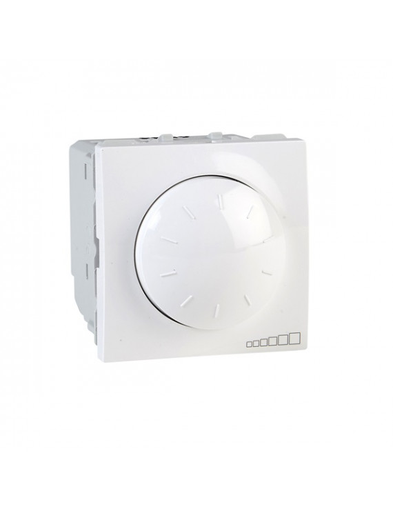 Schneider MGU3.510.18 Unica rög.keret nélkül/2 modulos/400VA/1-10V/fehér fényerőszabályzó