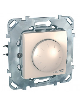 Schneider MGU50.511.25Z UNICA 40-400W/VA/váltókapcsolásba köthető/krém fényerőszabályzó