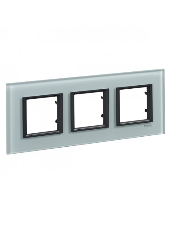 Schneider MGU68.006.7C3 Unica Class ködszürke üveg hármas keret