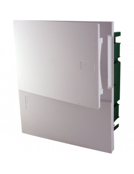 Schneider MIP22108 MINI PRAGMA1x8 modul/PEN sín/teli ajtó/fehér komplett süllyesztett kiselosztó
