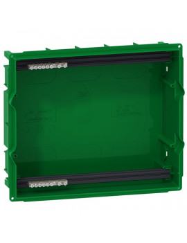 Schneider MIP82106 MINI PRAGMA 1x6 modul/ PEN sín/süllyesztett kiselosztó hátlap