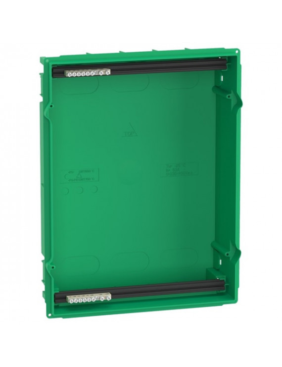Schneider MIP82212 MINI PRAGMA 2x12 modul/ PEN sín/süllyesztett kiselosztó hátlap