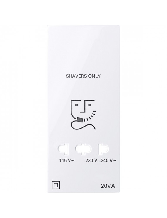 Schneider MTN213625 MERTEN System-M borotva aljzathoz/aktív fehér antibakteriális fedlap