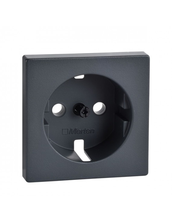 Schneider MTN2331-0414 MERTEN 2P+F aljzatokhoz antracit SM burkolat