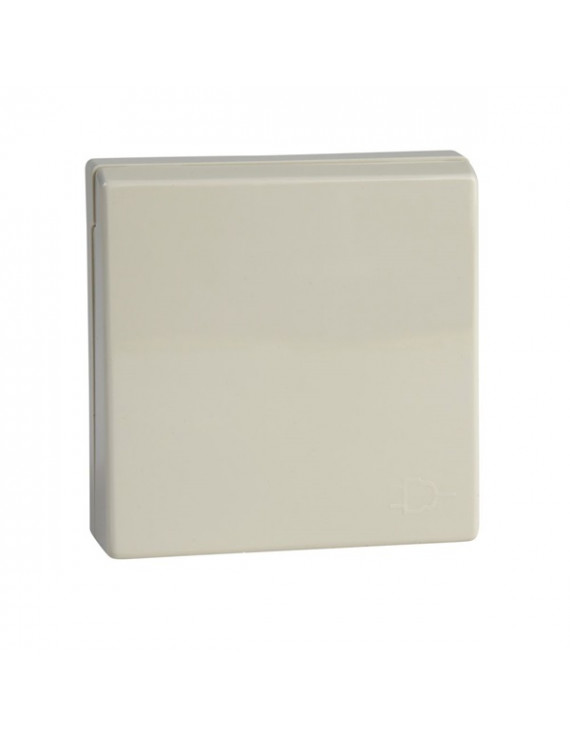 Schneider MTN2340-0344 MERTEN 2P+F aljzatokhoz/GYV/csapfedéllel/krém SM burkolat