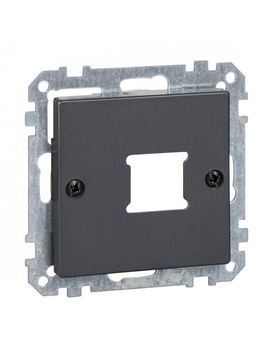 Schneider MTN291114 MERTEN System-M Lexcom betétekhez/antracit 1xRJ45 adapter