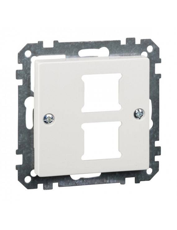 Schneider MTN291619 MERTEN System-M Lexcom betétekhez/polárfehér 2xRJ45 adapter