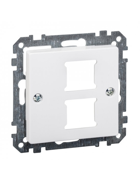 Schneider MTN291625 MERTEN System-M Lexcom betétekhez/aktív fehér antibakteriális 2xRJ45 adapter