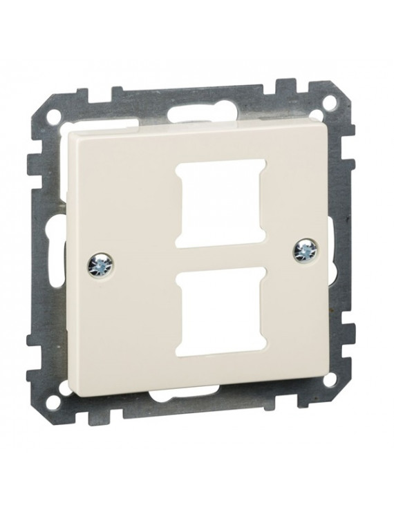 Schneider MTN291644 MERTEN System-M Lexcom betétekhez/krém 2xRJ45 adapter