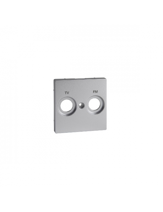 Schneider MTN299560 MERTEN System-M 2 kimenettel/alumínium TV-R fedlap