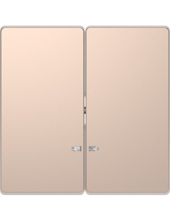 Schneider MTN3420-6051 MERTEN D-Life fényjelzős funkciókhoz/pezsgő dupla billentyű