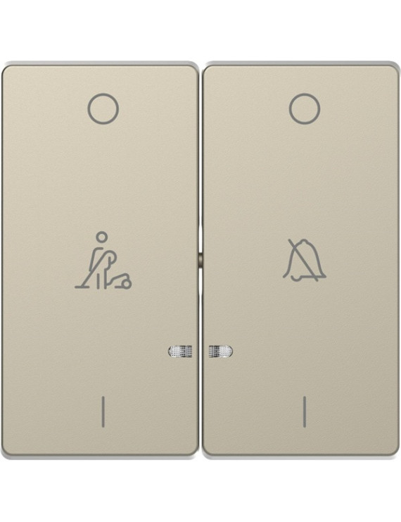 Schneider MTN3429-6033 MERTEN D-Life szállodai funkciókhoz/szahara dupla billentyű