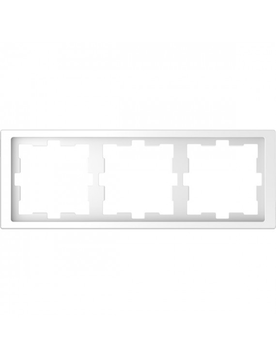 Schneider MTN4030-6535 MERTEN D-Life lótuszfehér hármas keret