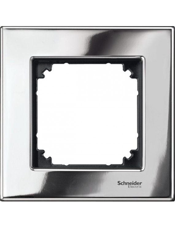 Schneider MTN403139 MERTEN M-Elegance króm egyes keret