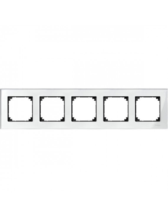 Schneider MTN404519 MERTEN M-Elegance gyöngyfehér ötös keret