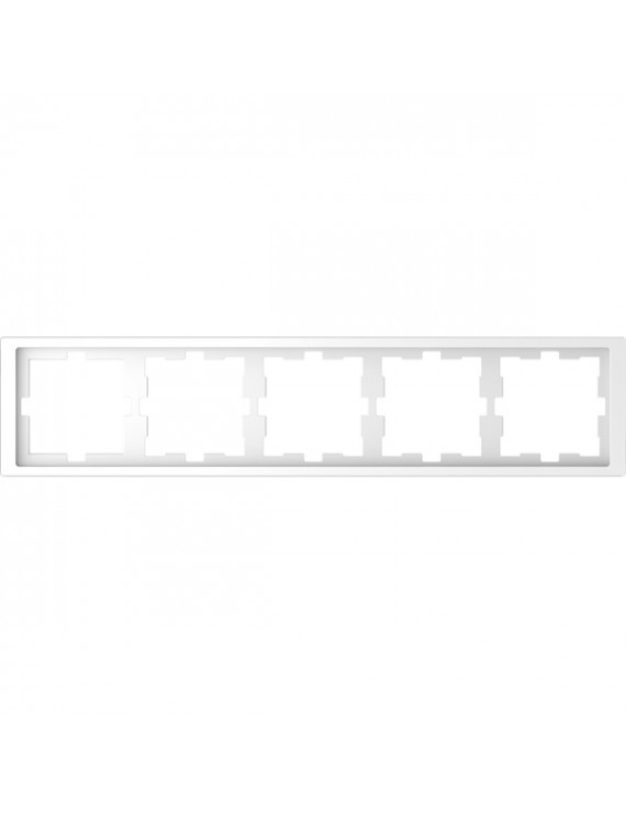 Schneider MTN4050-6535 MERTEN D-Life lótuszfehér ötös keret